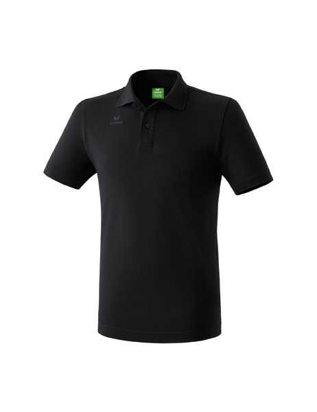 Casual Basics Teamsport polo zwart