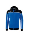CHANGE by erima trainingsjack met capuchon new royal/zwart/wit