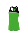 CHANGE by erima tanktop green/zwart/wit Dames