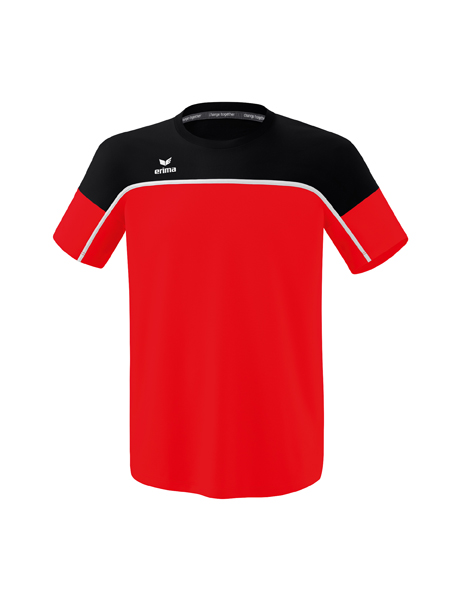 CHANGE by erima T-shirt rood/zwart/wit
