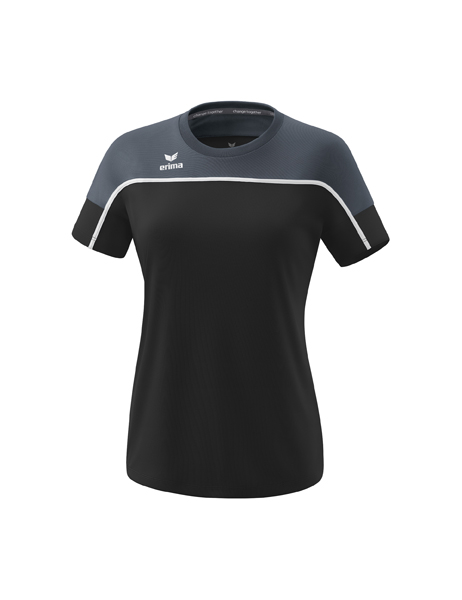 CHANGE by erima T-shirt black grey/slate grey/wit Dames