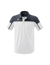 CHANGE by erima polo wit/slate grey/zwart