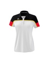 CHANGE by erima polo wit/zwart/rood Dames