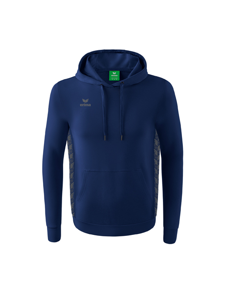 Essential Team sweatshirt met capuchon new navy/slate grey