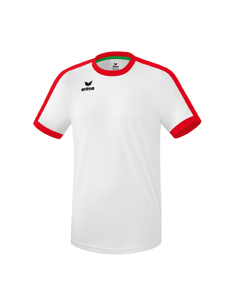 Retro Star shirt wit/rood