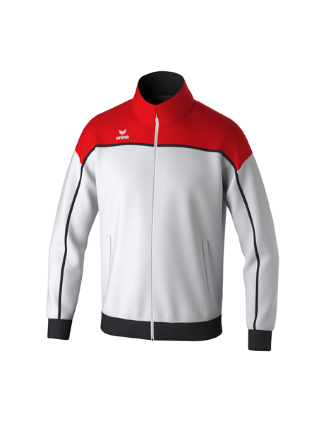 CHANGE by erima trainingsjack wit/rood/zwart