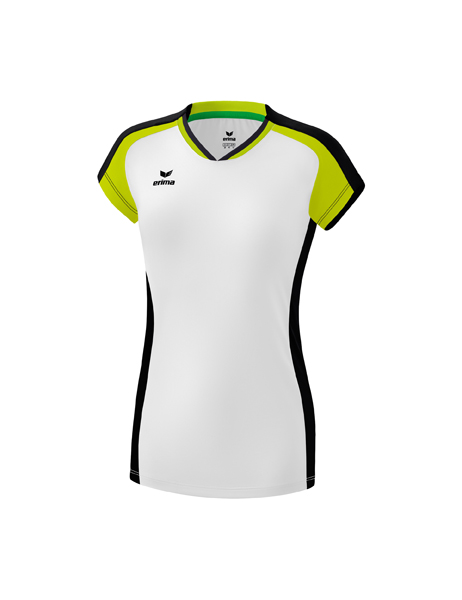 Trikots Gandia tanktop dames wit/zwart/lime Dames
