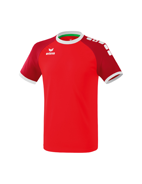 Zenari 3.0 shirt rood/robijn rood/wit