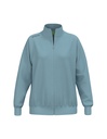 TS Sweatjacket smoke blue Dames