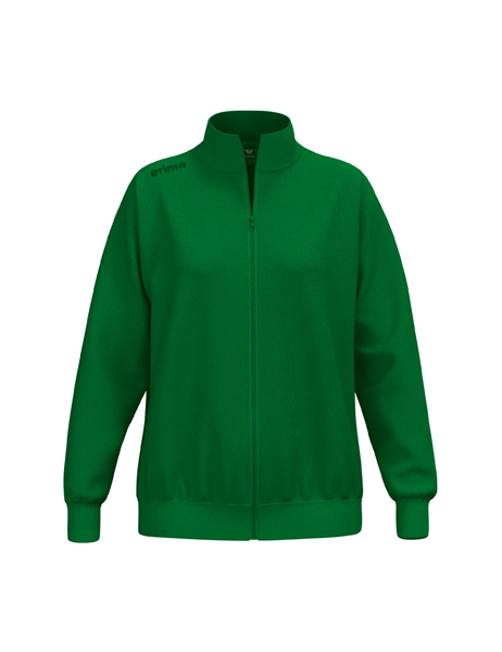 TS Sweatjacket smaragd Dames