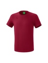 Teamsport-T-shirt bordeaux