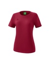 Teamsport-T-shirt bordeaux Dames