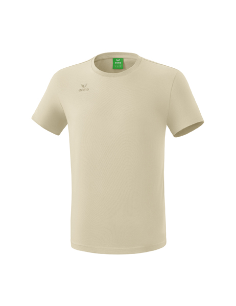 Teamsport-T-shirt beige