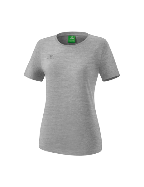 Teamsport-T-shirt grijs Dames