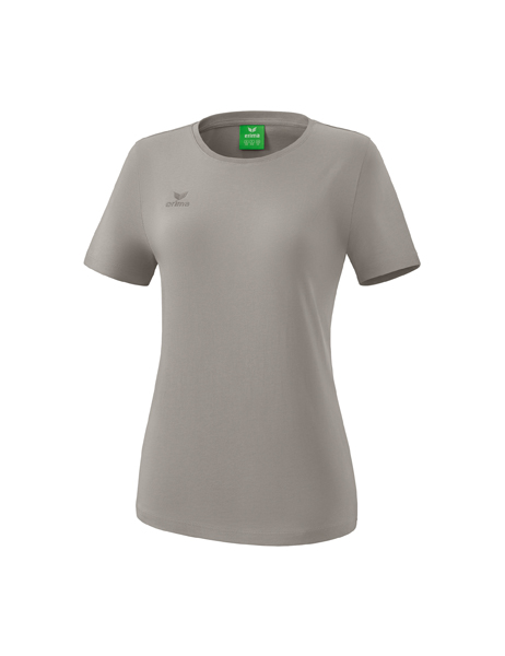 Teamsport-T-shirt taupe Dames