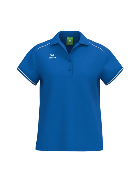 CMPT Poloshirt new royal/wit Dames
