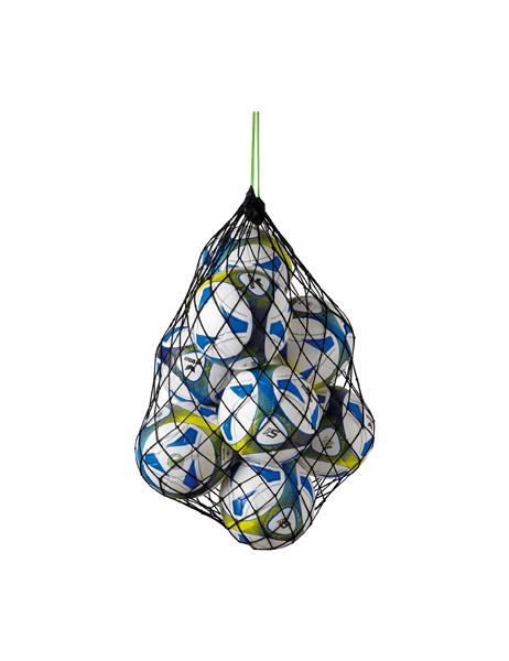 Ballennet voor 10 ballen zwart/green