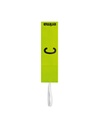 Captain Armband with velcro geel