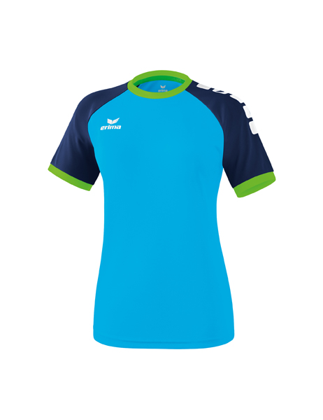 Zenari 3.0 Shirt dames curaçao/new navy/green gecko Dames