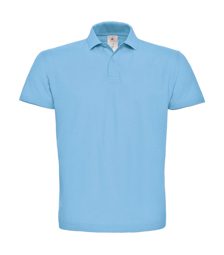ID.001 Piqué Polo Shirt Light Blue