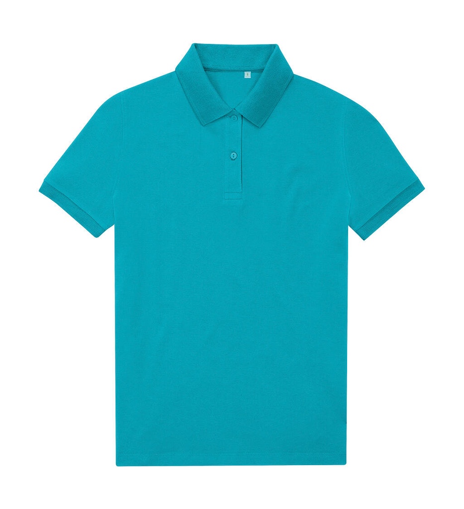 My Eco Polo 65/35 /Women Pop Turquoise