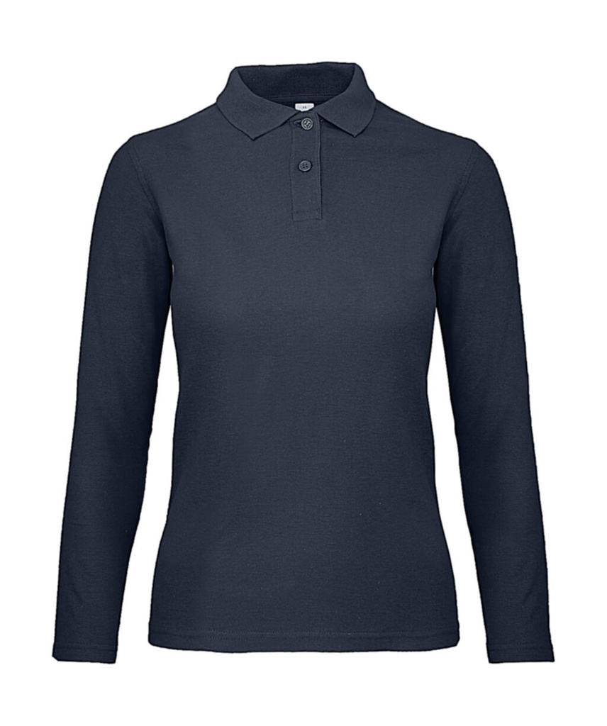 ID.001 LSL /women Polo Navy