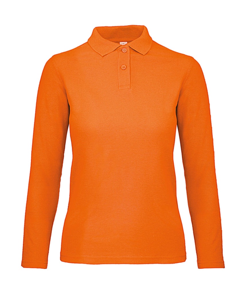 ID.001 LSL /women Polo Orange