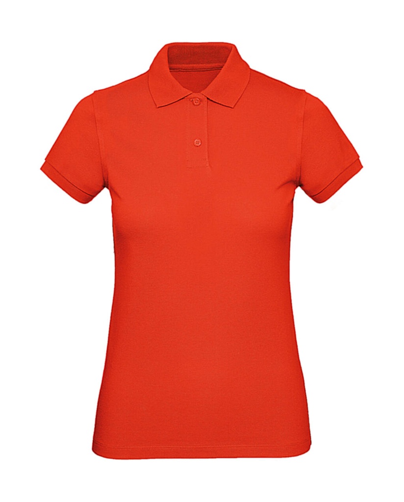 Inspire Polo /women Fire Red