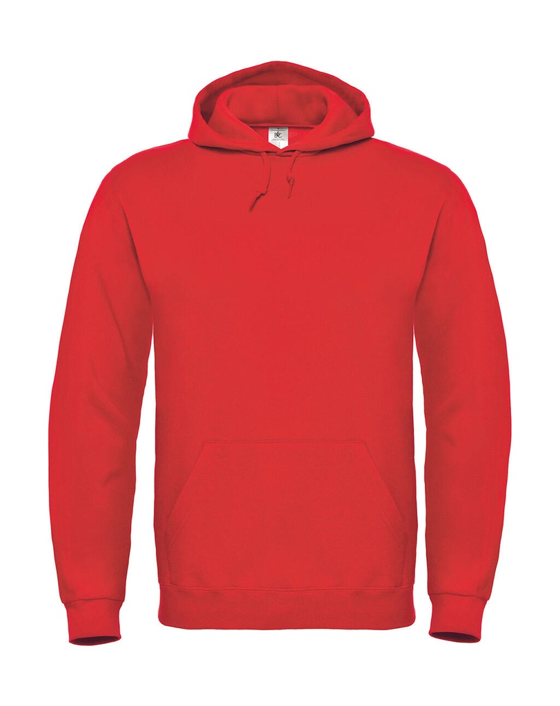 ID.003 Cotton Rich Hooded Sweatshirt Red
