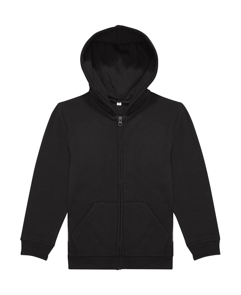 ID.334 Zip Hood /kids Black