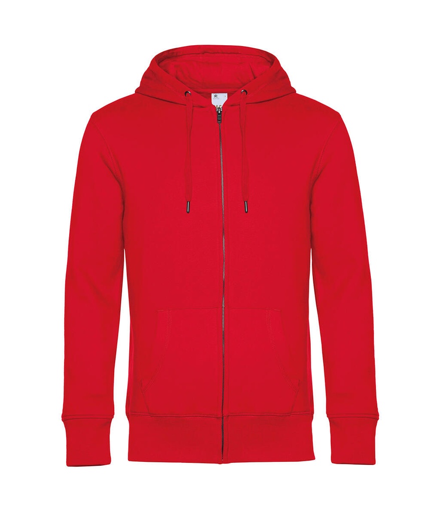 KING Zipped Hooded Red