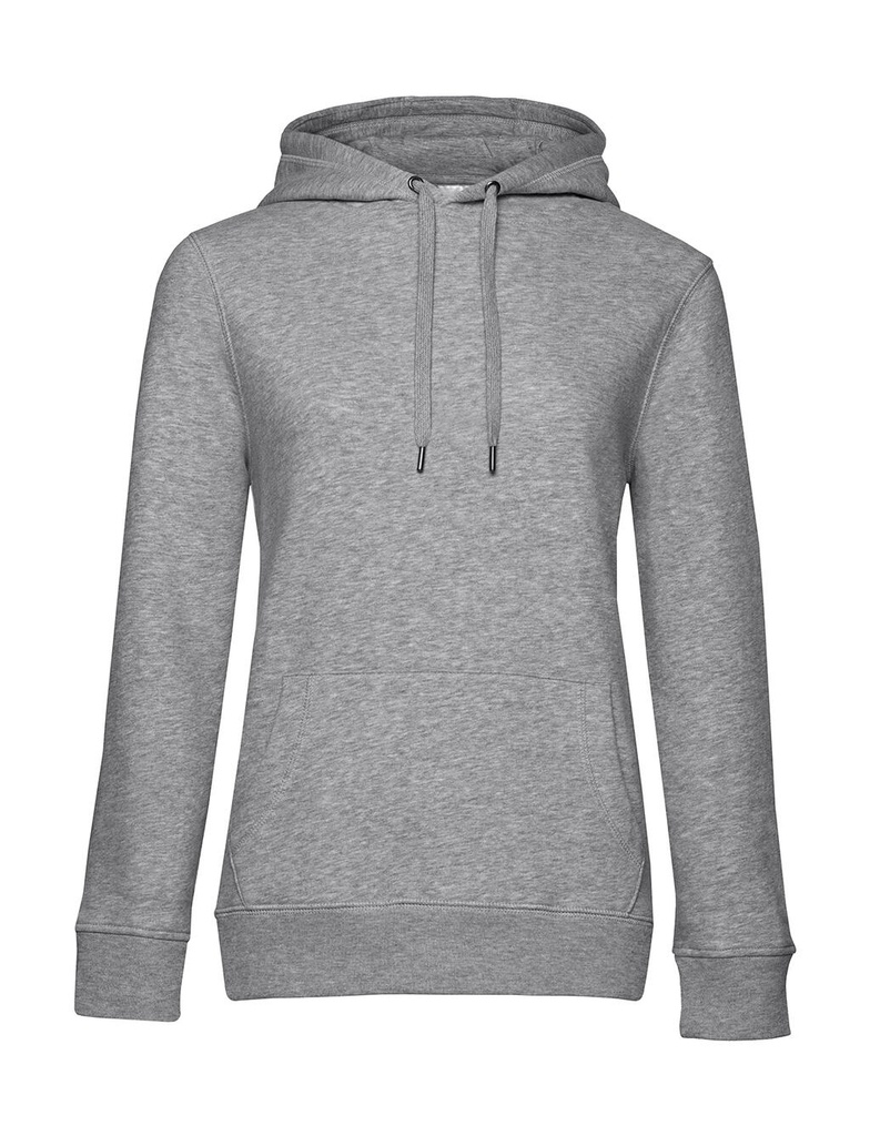 QUEEN Hooded /women Heather Grey
