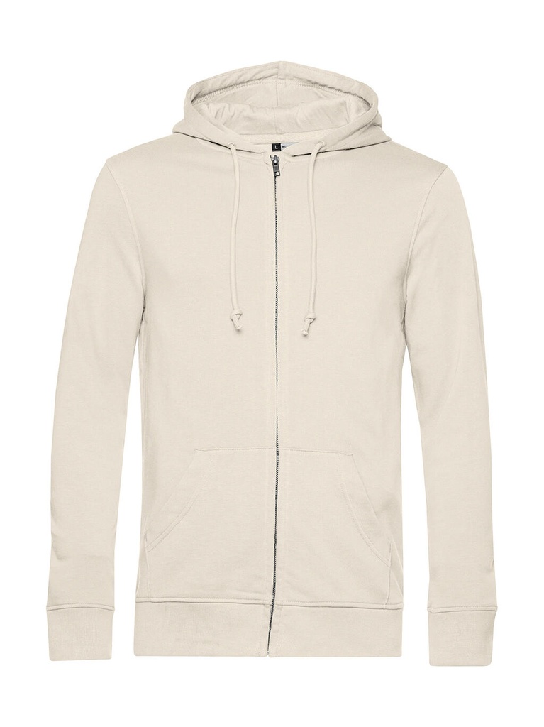 Inspire Zipped Hood Off White
