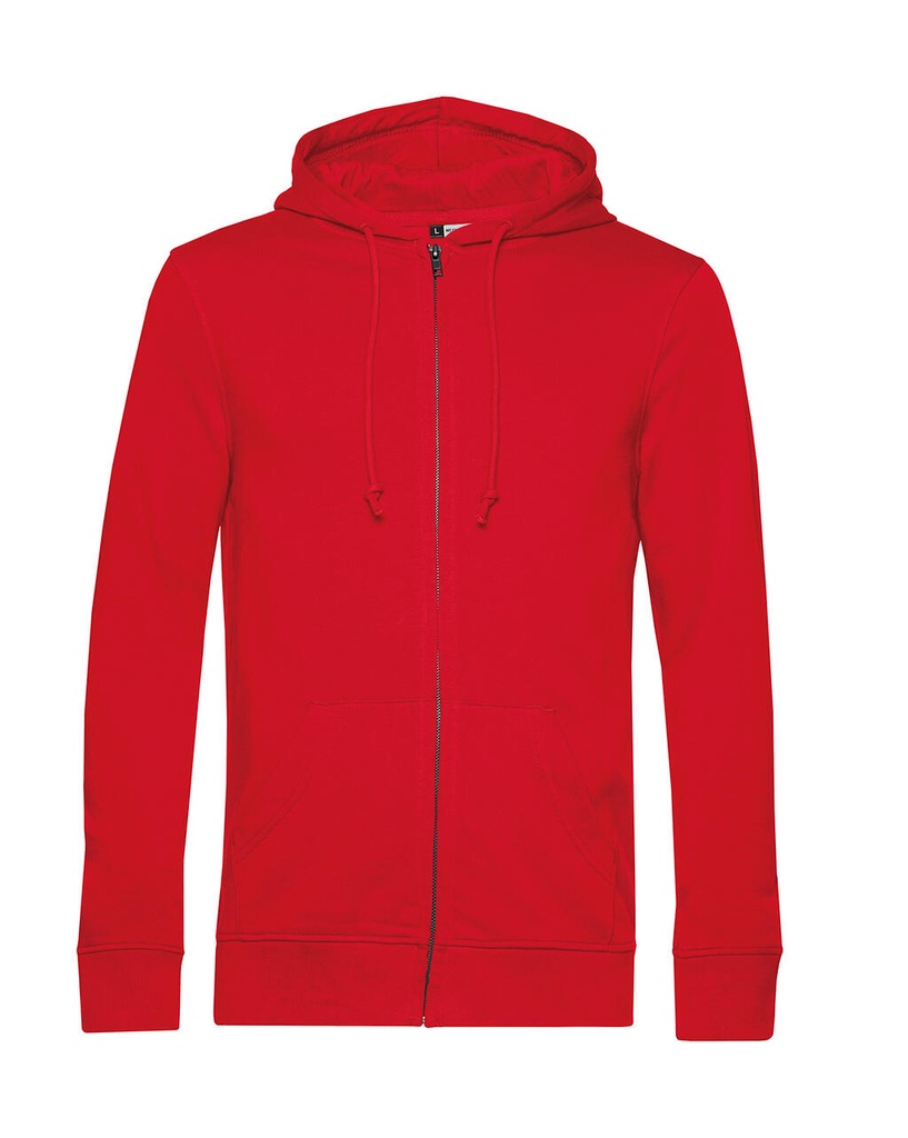 Inspire Zipped Hood Red