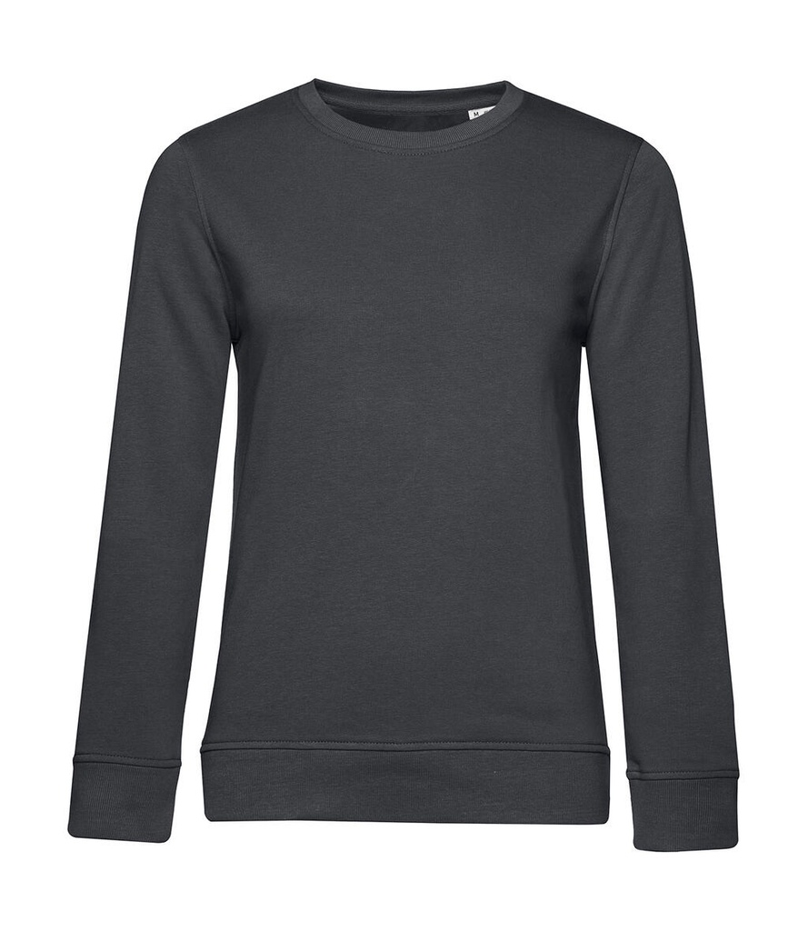 Crew Neck /women French Terry Asphalt