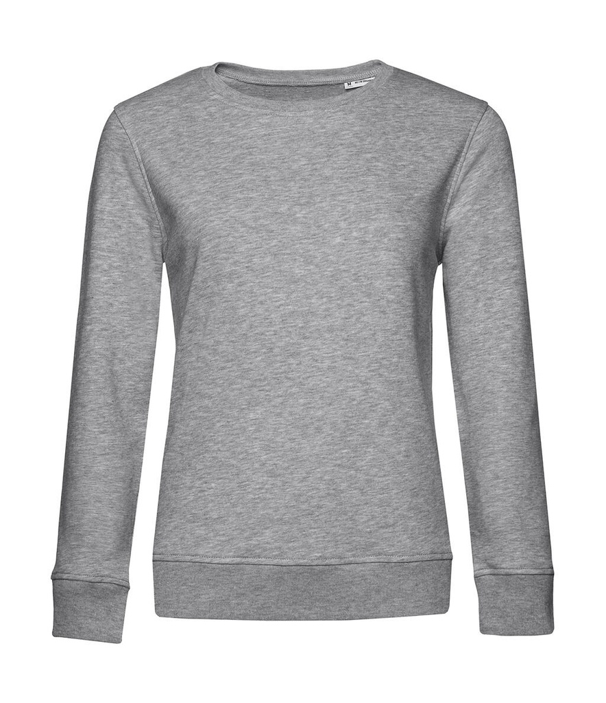 Crew Neck /women French Terry Heather Grey