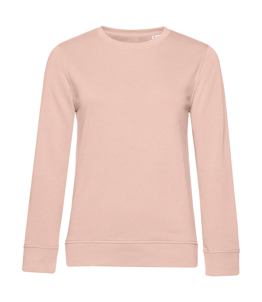 Crew Neck /women French Terry Soft Rose