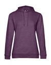 #Hoodie /women French Terry Heather Purple
