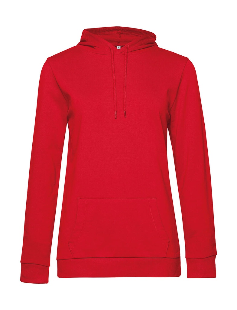 #Hoodie /women French Terry Red