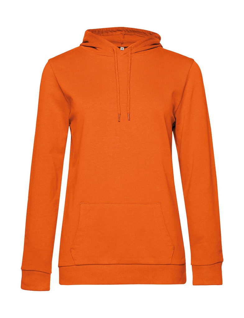 #Hoodie /women French Terry Pure Orange