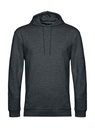 #Hoodie French Terry Heather Asphalt