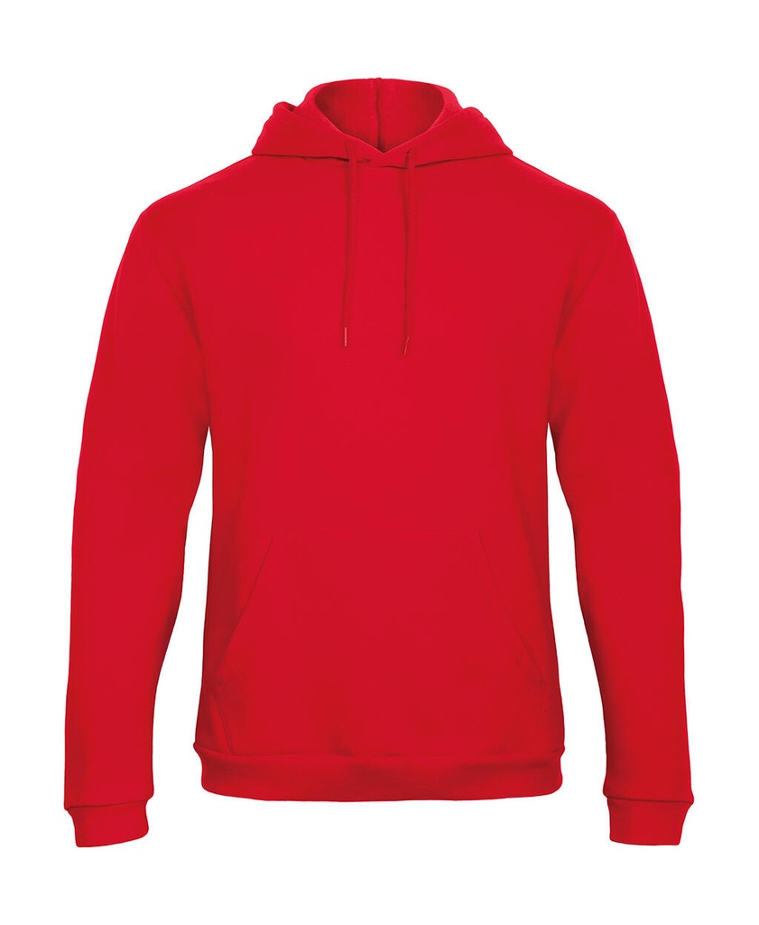 ID.203 50/50 Hooded Sweatshirt Unisex Red