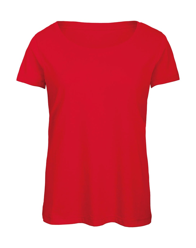 Triblend/women T-Shirt Red