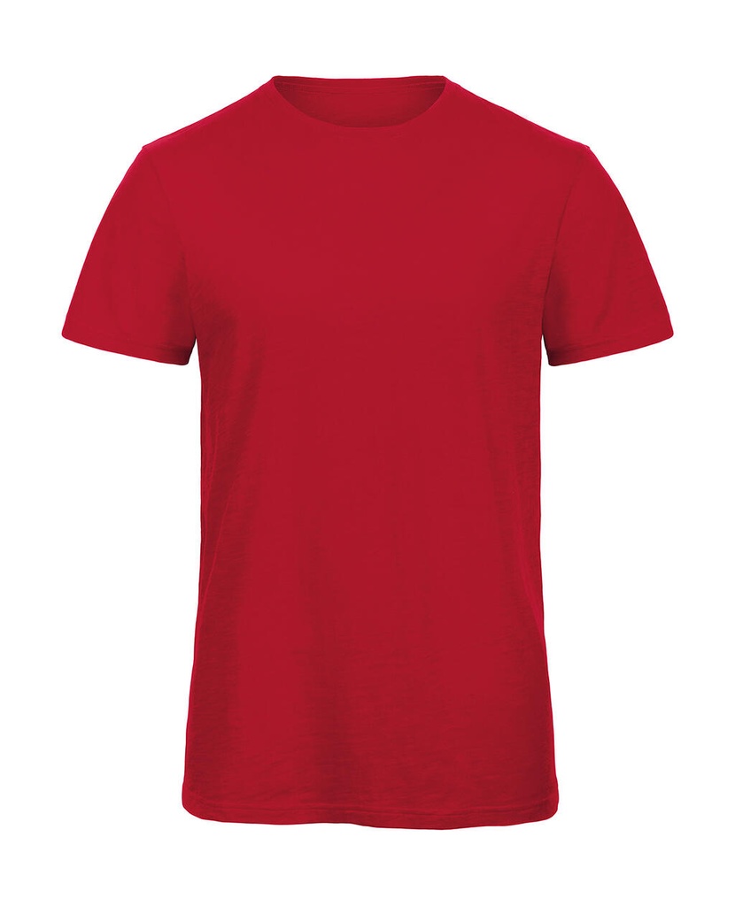 Inspire Slub /men T-shirt Chic Red