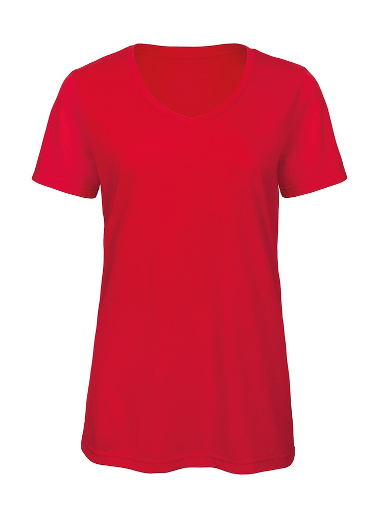 V Triblend/women T-Shirt Red