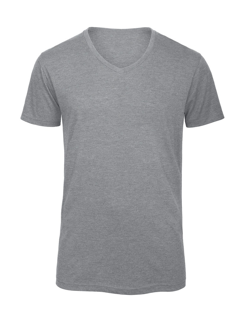V Triblend/men T-Shirt Heather Light Grey