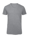 V Triblend/men T-Shirt Heather Light Grey