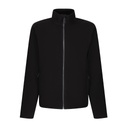 Honestly Made Recycled Full Zip Microfleece Black