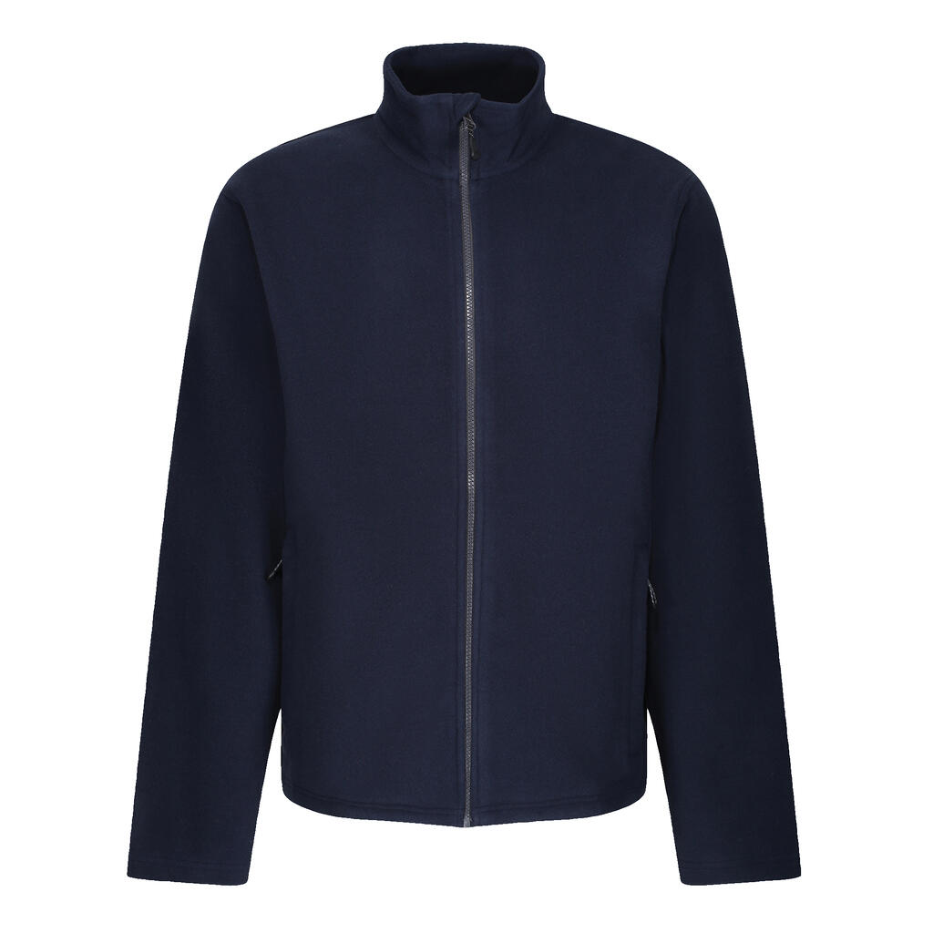 Honestly Made Recycled Full Zip Microfleece Navy