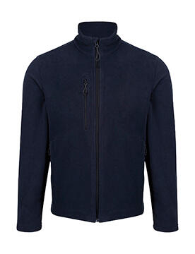 Honestly Made Recycled Full Zip Fleece Navy